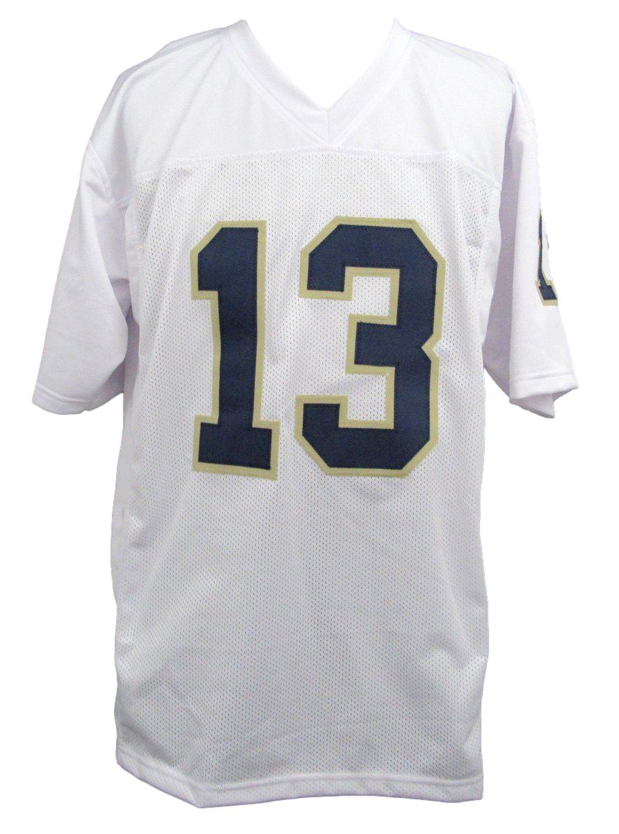 Riley Leonard Signed/Auto White Custom Football Jersey Notre Dame PSA/DNA 195627