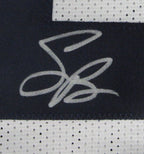Saquon Barkley Signed/Auto White Custom Football Jersey Penn State Beckett 195628