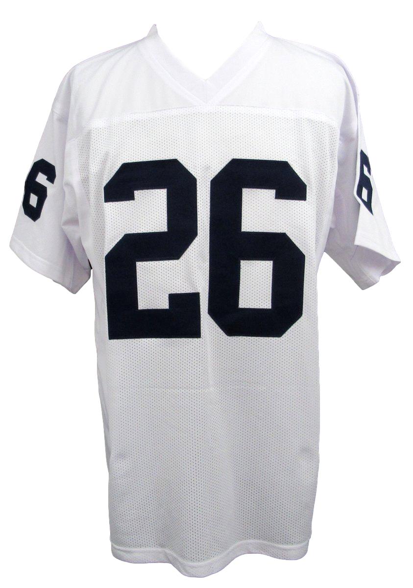 Saquon Barkley Signed/Auto White Custom Football Jersey Penn State Beckett 195628