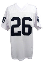 Saquon Barkley Signed/Auto White Custom Football Jersey Penn State Beckett 195628