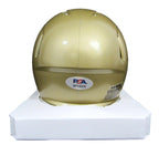 Riley Leonard Signed/Auto Gold Mini Football Helmet Notre Dame PSA/DNA 195621