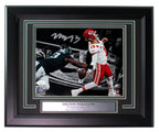 Milton Williams Signed/Autographed 8x10 Photo Eagles SB LIX Framed JSA 195568