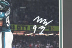 Milton Williams Signed/Autographed 11x14 Photo Eagles SB LIX Framed JSA 195569