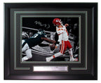 Milton Williams Signed/Autographed 11x14 Photo Eagles SB LIX Framed JSA 195570
