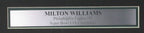 Milton Williams Signed/Autographed 11x14 Photo Eagles SB LIX Framed JSA 195570