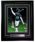 Josh Sweat Signed/Autographed 11x14 Photo Eagles SB LIX Framed Beckett 195571