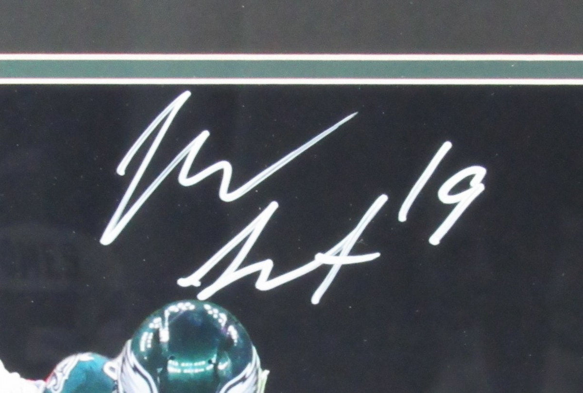 Josh Sweat Signed/Autographed 11x14 Photo Eagles SB LIX Framed Beckett 195571