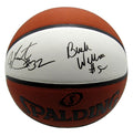 Buck Williams/Joe Smith Dual-Signed/Auto Spalding Basketball Beckett 195579