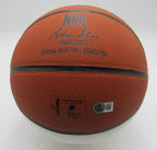 Buck Williams/Joe Smith Dual-Signed/Auto Spalding Basketball Beckett 195579