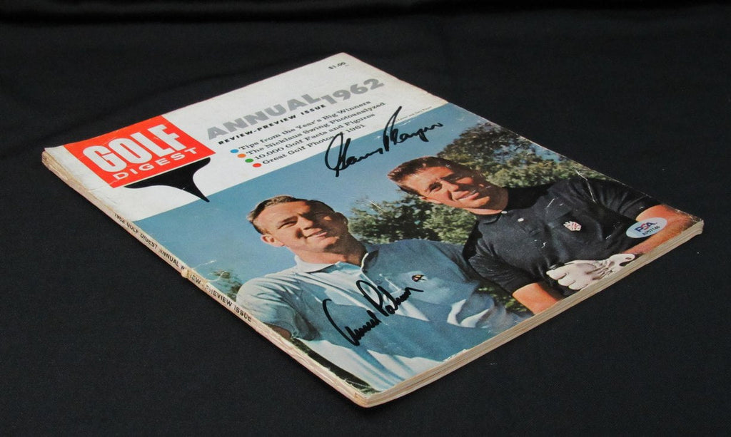 Arnold Palmer/Gary Player Dual-Signed 1962 Golf Digest Magazine PSA/DNA 1940778