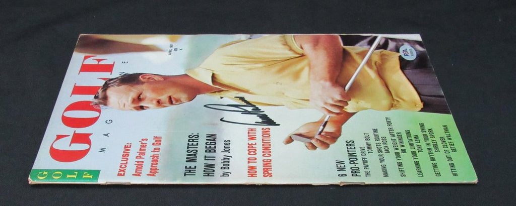 Arnold Palmer Signed/Auto April 1961 Golf Magazine NO LABEL PSA/DNA 1940776