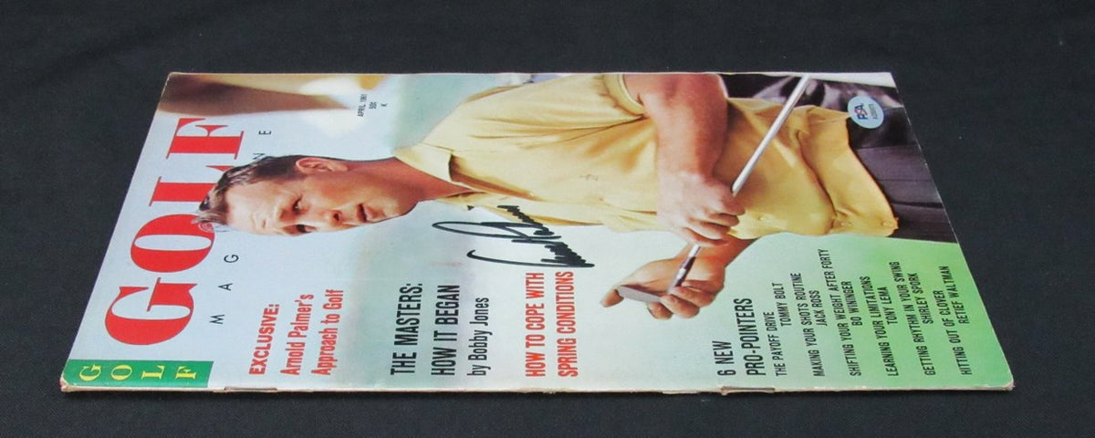 Arnold Palmer Signed/Auto April 1961 Golf Magazine NO LABEL PSA/DNA 1940776