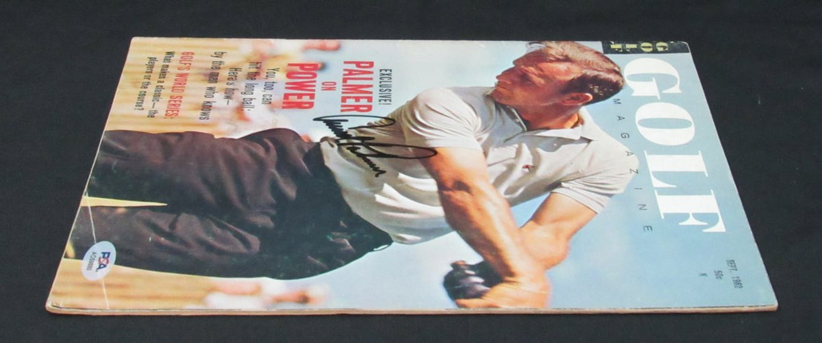 Arnold Palmer Signed/Auto September 1962 Golf Magazine NO LABEL PSA/DNA 1940775