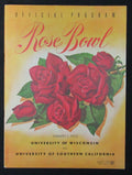 January 1, 1953 Rose Bowl Game Wisconsin vs. So. Cal Game Program 194103