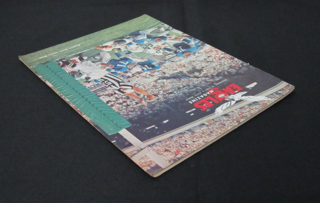 December 19, 1965 Philadelphia Eagles vs. Lions NFL Football Game Program 194112
