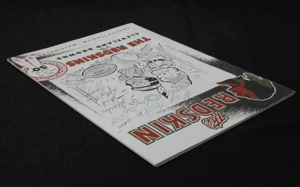 December 5, 1954 Redskins vs. Browns NFL Football Game Program 194123