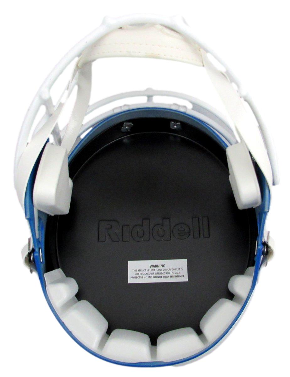 Jordan Mailata Signed Blue SB LIX Full Size Replica Helmet Eagles BAS 192857