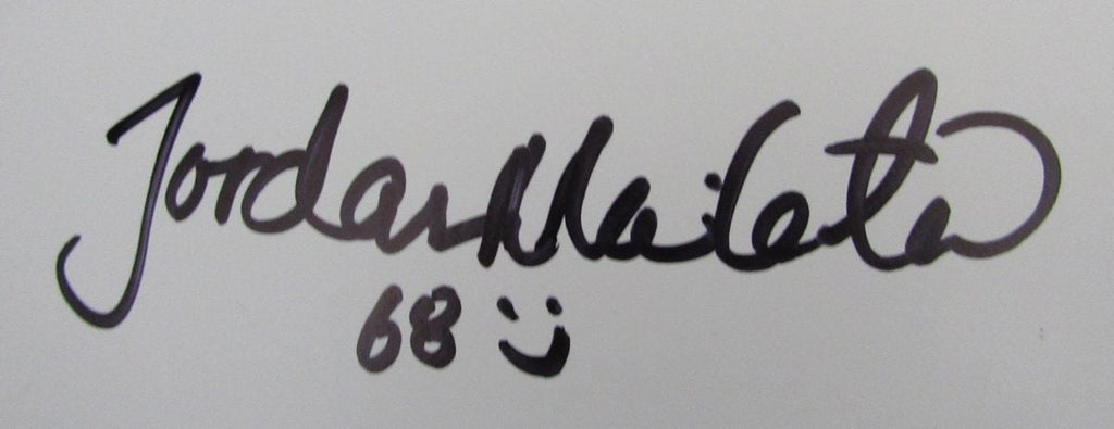 Jordan Mailata Signed/Auto Super Bowl LIX Logo Football Eagles Beckett 192859