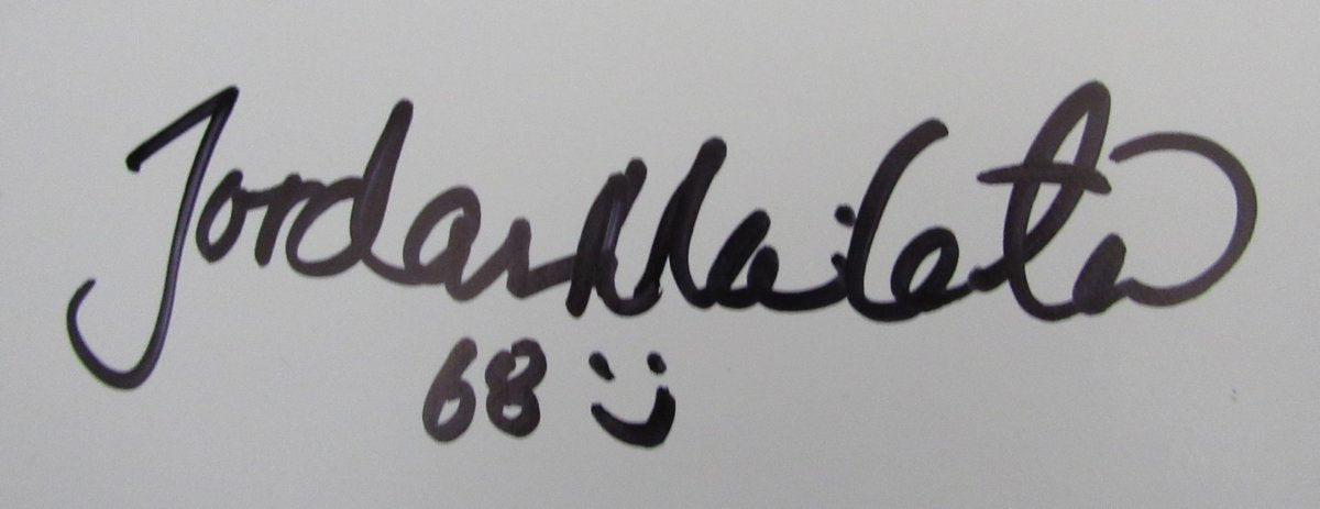 Jordan Mailata Signed/Auto Super Bowl LIX Logo Football Eagles Beckett 192859