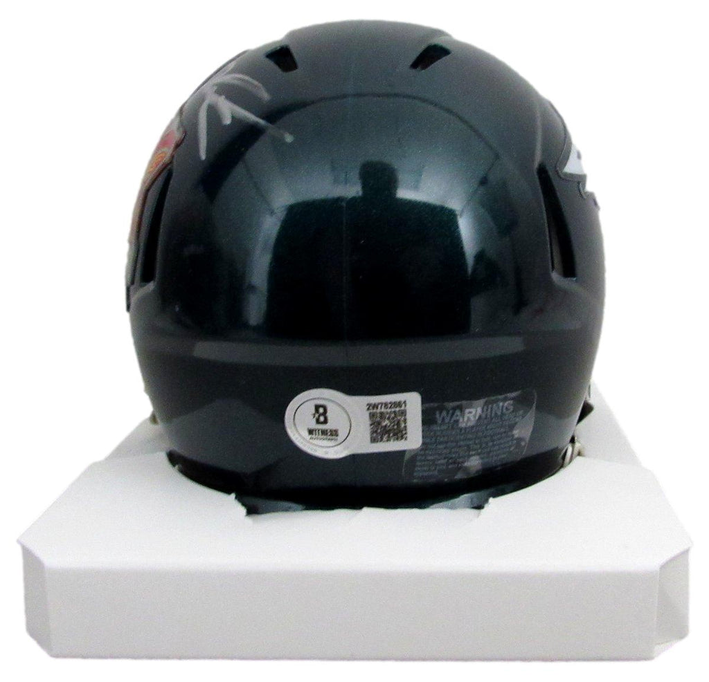 Jalen Carter Signed/Autographed Speed Mini SB LIX Helmet Eagles Beckett 194512