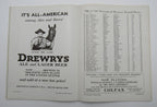 October 17, 1936 Wisconsin vs. Notre Dame NCAA Football Game Program 195591