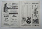 October 24, 1936 Pitt vs. Notre Dame NCAA Football Game Program 195596