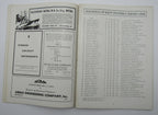 November 7, 1936 Navy vs. Notre Dame NCAA Football Game Program 195597