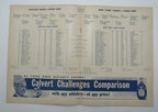 October 29, 1950 New York Yanks vs. Chicago Bears Football Game Program 195600
