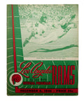 December 8, 1946 LA Rams vs. Green Bay Packers Football Game Program 195608
