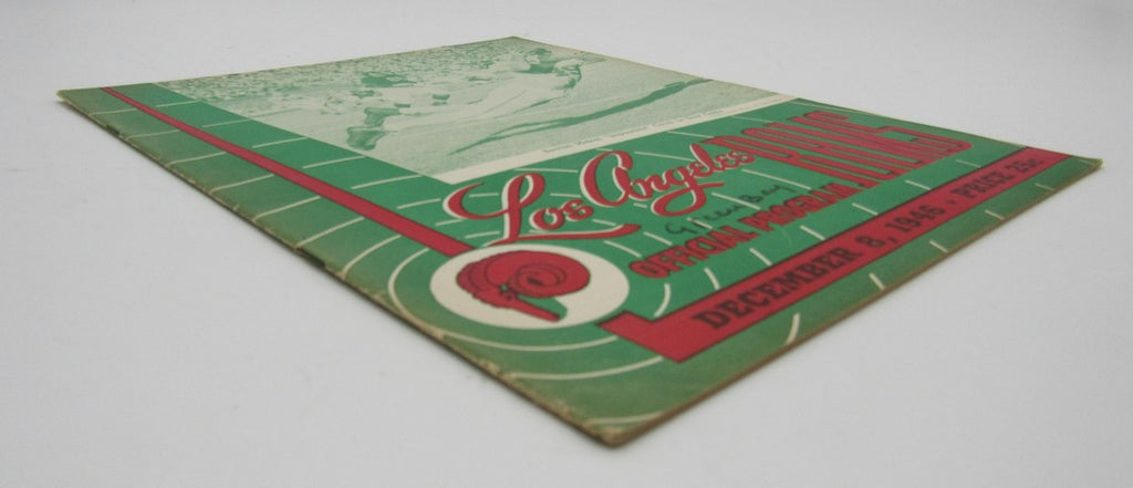 December 8, 1946 LA Rams vs. Green Bay Packers Football Game Program 195608
