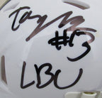 Tony Rojas Signed/Inscribed Penn State Mini Football Helmet JSA 194522