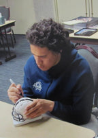 Tony Rojas Signed/Inscribed Penn State Mini Football Helmet JSA 194522