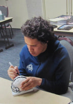 Tony Rojas Signed/Inscribed Penn State Mini Football Helmet JSA 194524