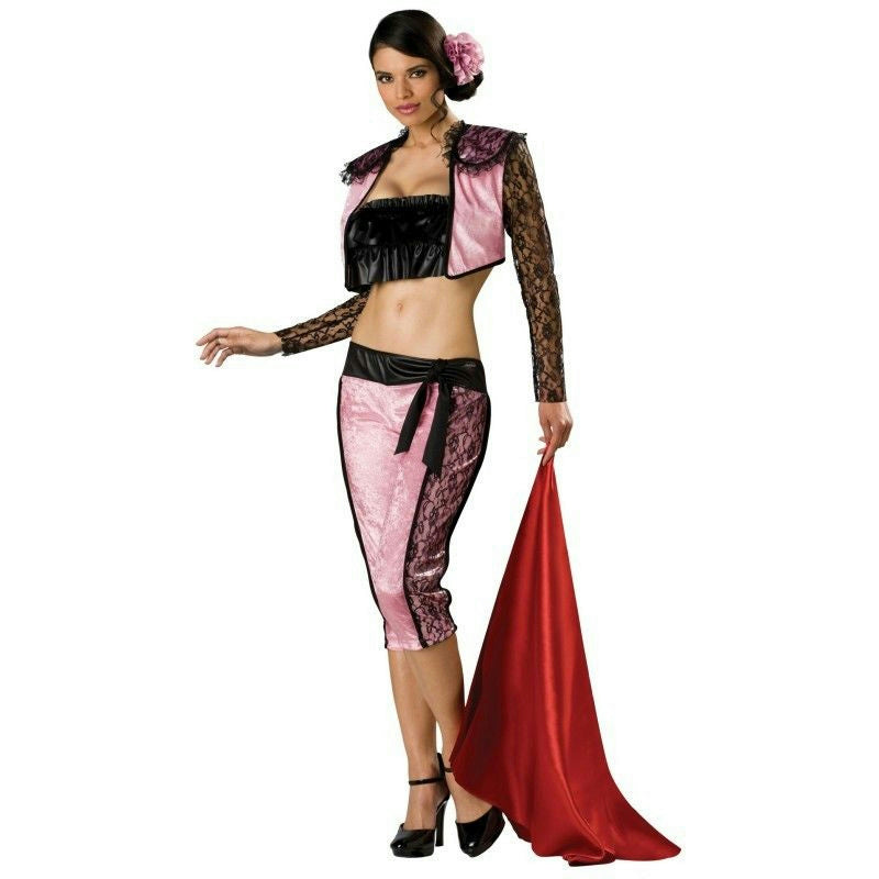 Pink Matador Adult Womens Tempting Toreador Costume Size Large