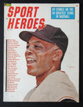 1964 Sports Heroes Magazine Willie Mays HOF Giants on Cover NO LABEL 184665