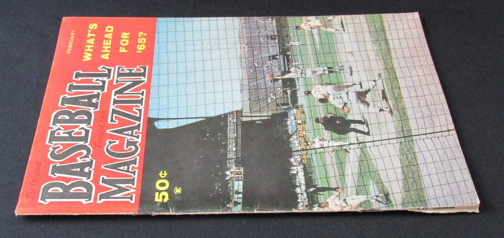February 1965 The Original Baseball Magazine NO LABEL 184667