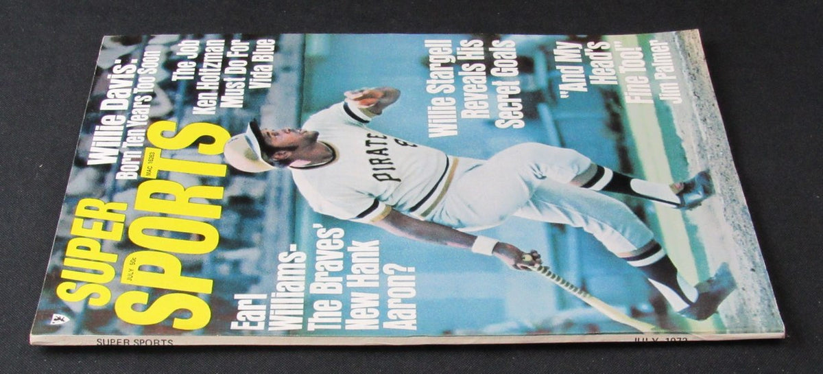 July 1972 Super Sports Magazine Willie Stargell HOF Pirates NO LABEL 184679