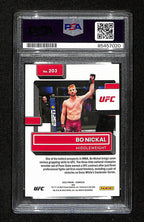 Bo Nickal Signed/Auto 2023 UFC Panini Donruss Rookie RC Card #203 PSA/DNA 195131