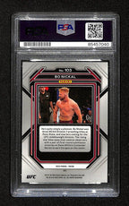 Bo Nickal Signed/Auto 2023 UFC Panini Prizm Rookie RC Card #103 PSA/DNA 195142
