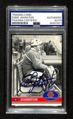 Eddie Johnston Signed 1991 Future Trends Card #93 1972 Canada PSA/DNA 195164