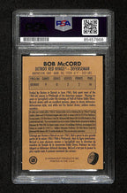 Bob McCord Signed/Auto 1995-96 Parkhurst Card #43 Red Wings PSA/DNA 195174