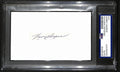 Harry Hooper HOF Signed/Auto Cut on 3x5 Index Card Boston Red Sox PSA/DNA 195036