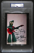 Art Clokey Signed/Inscribed 4x6 Photo Cartoonist "Gumby" PSA/DNA 195039