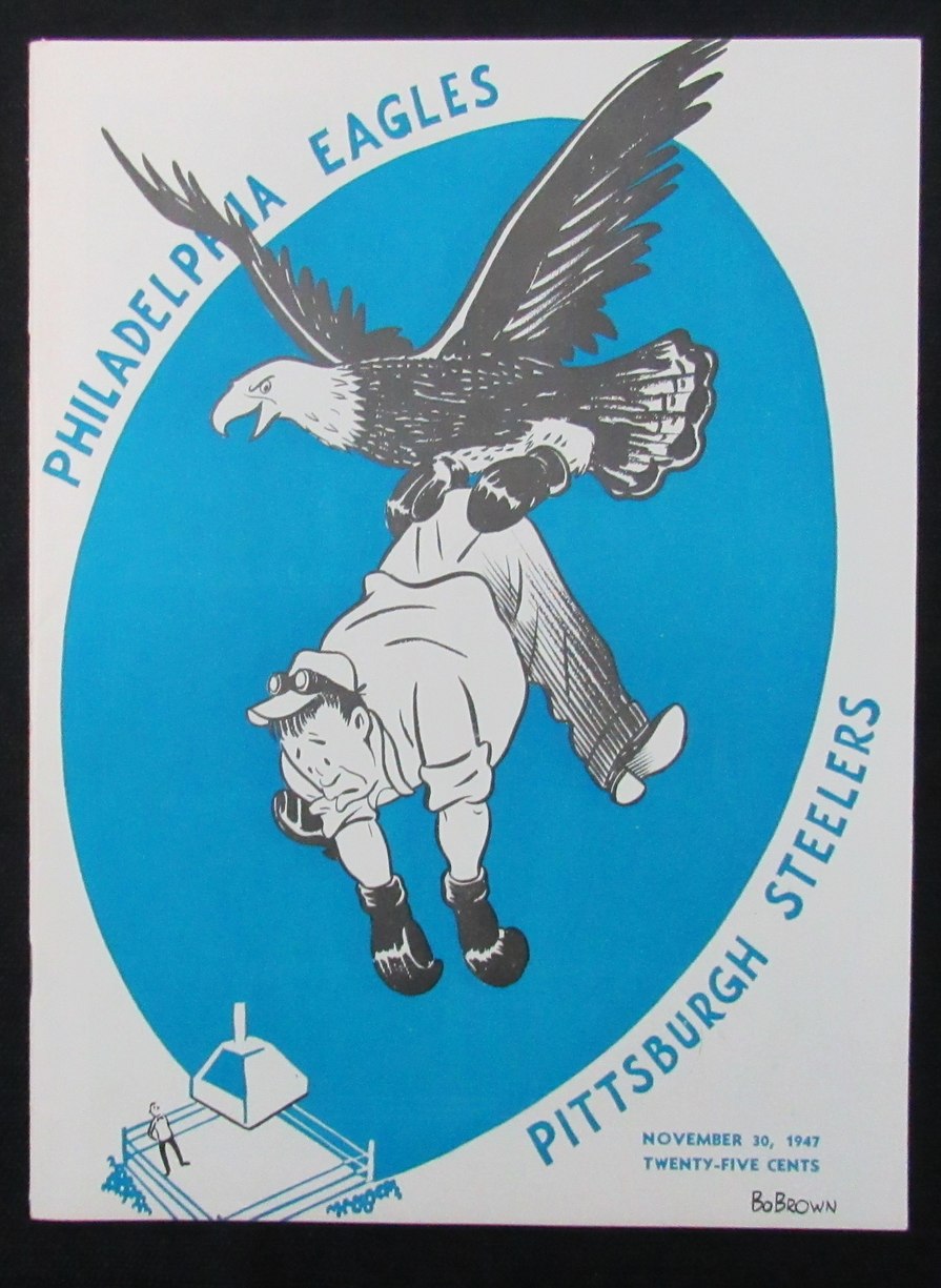 November 30, 1947 Eagles vs. Pittsburgh Steelers Football Game Program 194036