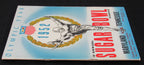 January 1, 1952 Sugar Bowl Maryland vs. Tennessee Football Game Program 194659