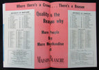 January 1, 1952 Sugar Bowl Maryland vs. Tennessee Football Game Program 194659