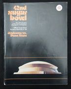 Dec. 31, 1975 Sugar Bowl Alabama vs. Penn State Football Game Program 194662