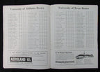 January 1, 1965 Sugar Bowl Alabama vs. Texas NCAA Football Game Program 194663