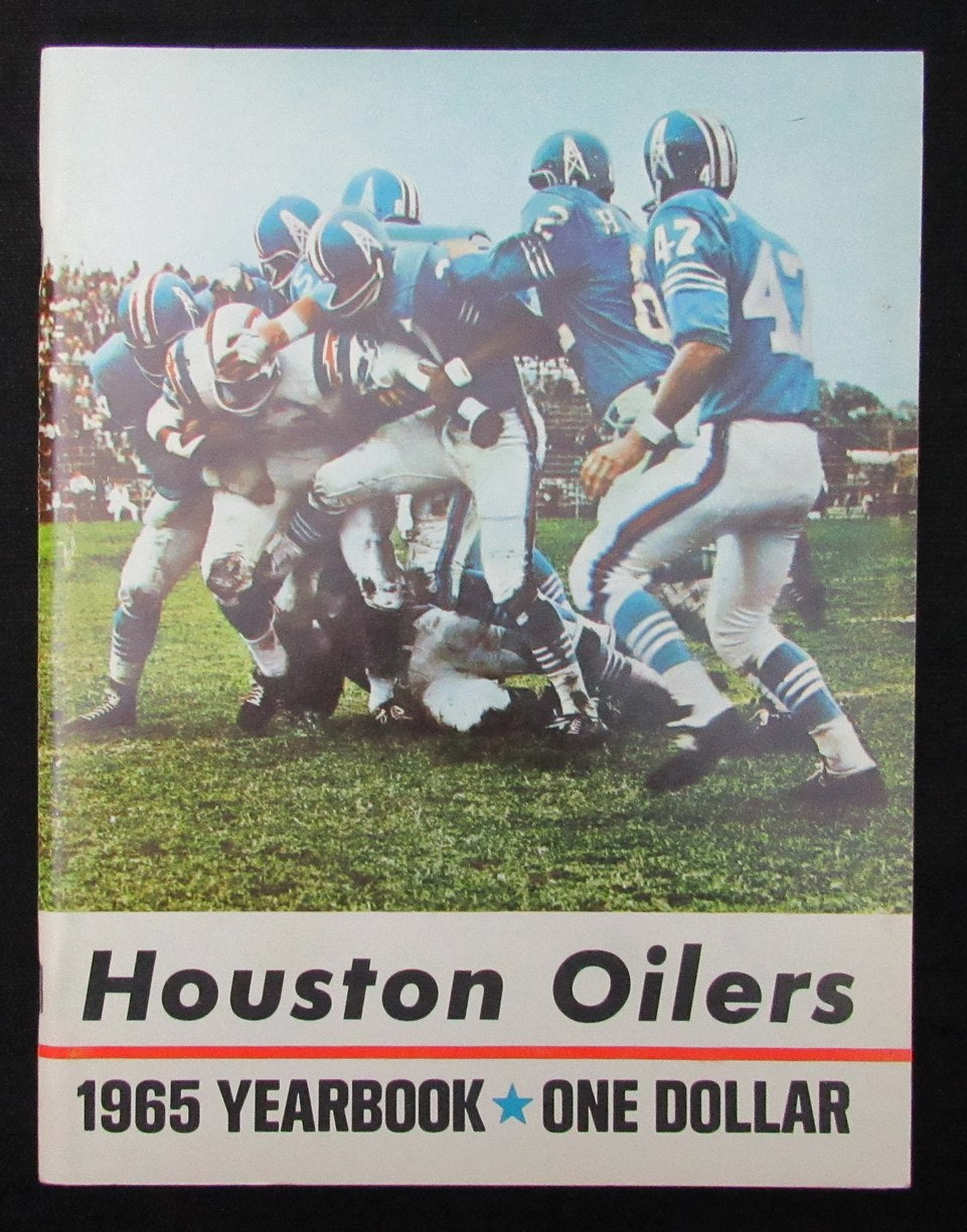 1965 Houston Oilers Yearbook 194674