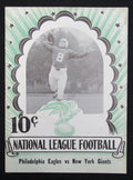1940 Philadelphia Eagles vs. New York Giants Football Game Program 195507